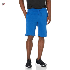 Shorts personnalisés en coton polaire pour hommes, Service OEM, pour Fitness, Jogging, vente en gros, impression/broderie de Logo, bon marché, nouvelle collection, 2020 - Product Image 5