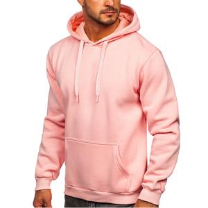 เสื้อกันหนาวมีฮู้ดสำหรับผู้ชาย,เสื้อผ้าแฟชั่นเสื้อกีฬาแขนยาวแบบสวมมีหมวกแบบกำหนดเอง - Product Image 2