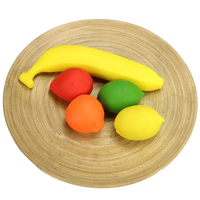 Pelota de Ejercicio para Manos ALLWINWIN HEB03 - Limón TPR Terapia Antiestrés para Apretar