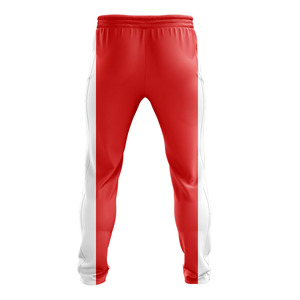 Online Sale Formula1 Industries FI-2205 Unisex Red <b>Cricket</b> Trouser - Product Image 2