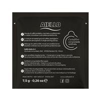 Capsules de café italien torréfié moyen de qualité supérieure en gros |   Boîte de 100 AIELLO compostables 100% ARABICA Goût Sucré