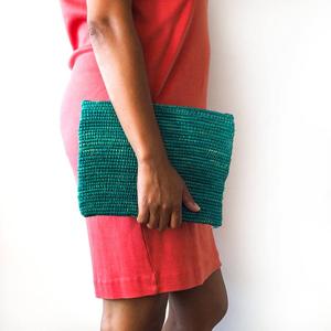 Sac à main tendance en raphia marocain - Product Image 1