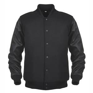 Veste de sport en laine de haute qualité pour hommes avec logo personnalisé vêtements d'extérieur d'hiver décontractés à la mode de style collège et école universitaire de baseball - Product Image 4