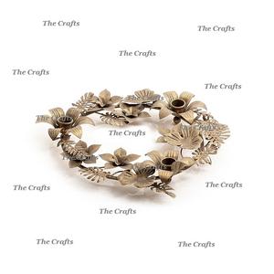 Bougeoir en métal de couleur noire avec bougeoir de la plus grande qualité pour le mariage à la maison et la décoration d'événements - Product Image 5