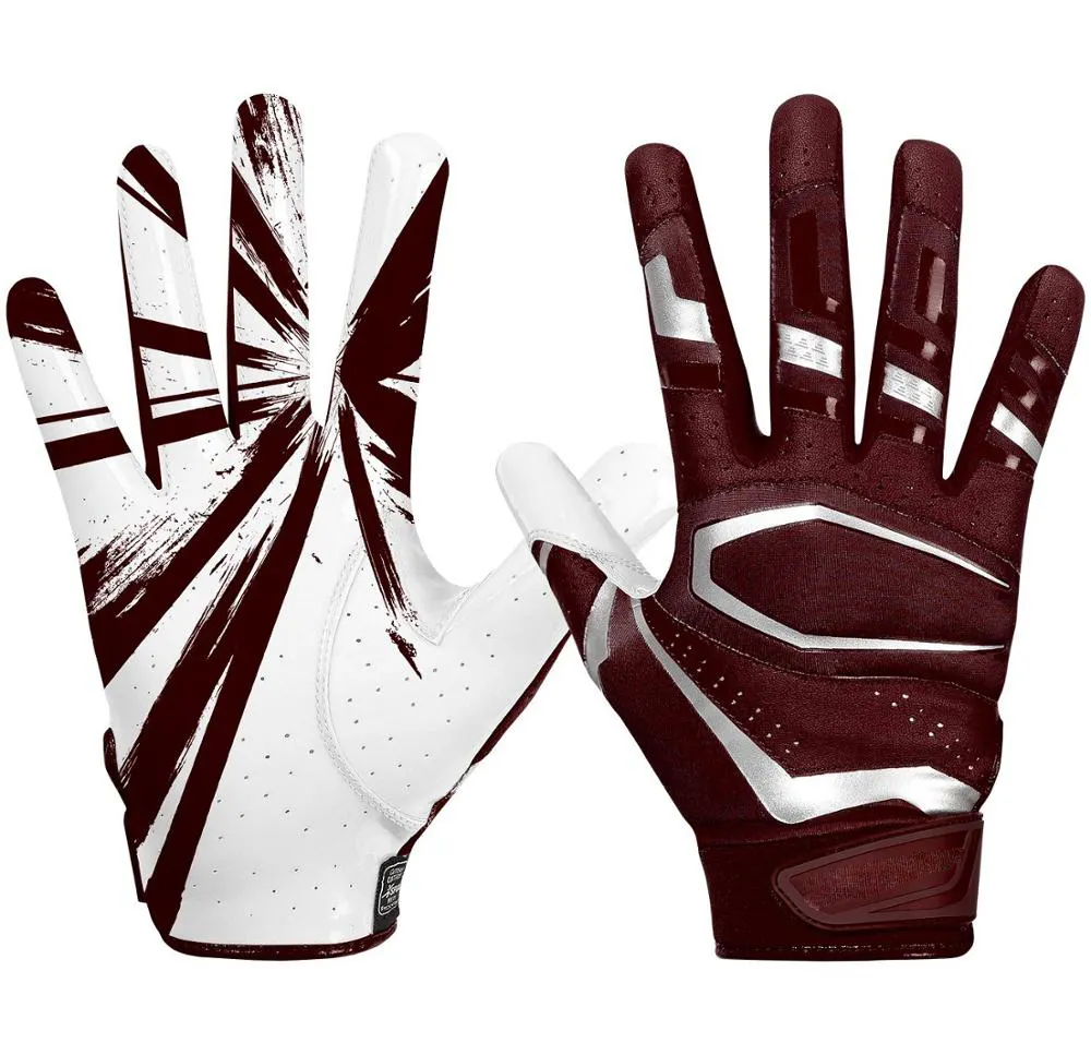 Custom Team Fashion Multi functional American Football Gloves