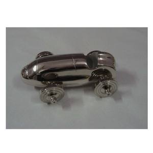 Voiture décorative de luxe, en argent, pour décoration - Product Image 1