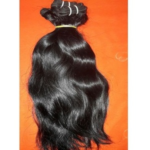 No chemical processed full cuticle aligned 100% percent Indian Remy human hair <b>extensions</b> natural straight - Product Image 4