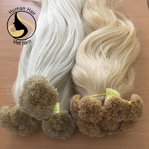 Enlaces de queratina de alta calidad, extensiones de cabello Natural sin procesar, vietnamita, doble estiramiento, venta - Product Image 3