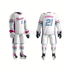 ชุดเครื่องแบบฮ็อกกี้น้ำแข็งสำหรับผู้ชาย,ชุดยูนิฟอร์มฮ็อกกี้ดีไซน์ใหม่ออกแบบได้ตามต้องการ - Product Image 2