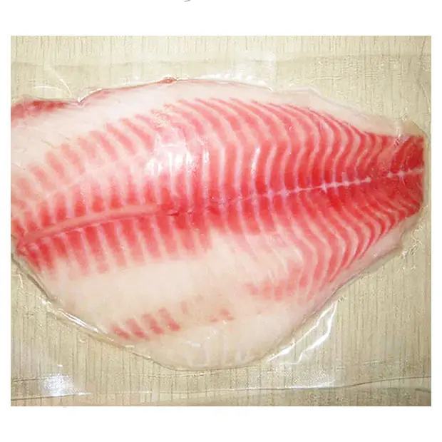 Natürliches gut getrimmtes gefrorenes Tilapia-Filet sauber Hergestellt in Thailand Gefrorener Tilapia-Fisch Heiß verkaufender Bauernhof Tilapia