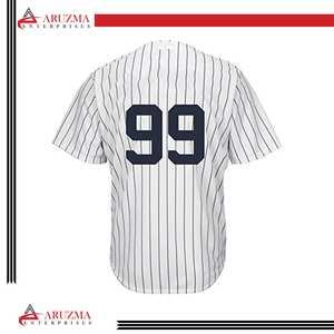 เสื้อเบสบอลสำหรับผู้ชายผู้หญิงเสื้อกีฬาระบายอากาศได้ดีพร้อมชื่อทีมพิมพ์หมายเลขโลโก้ - Product Image 6