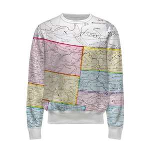 Sudadera con estampado térmico de poliéster 100% de alta calidad personalizada - Product Image 3