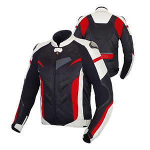 Ensemble de combinaison de moto pour homme, imperméable, chaud, respirant, en velours côtelé, en cuir de vache, en fourrure de mouton, vestes de rallye, grande taille - Product Image 1