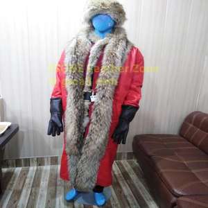 Disfraz de Papá Noel para hombre, traje de Navidad 5 en 1 de tela no tejida - Product Image 1