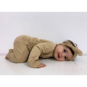100% Organic Cotton Onesie Long Sleeve Baby Bodysuit Zipper Button Cute Style 0-3 Months GOTS Oeko-Tex Certified Soft Rib Fabric - Product Image 2