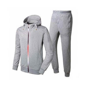 Traje de chándal para hombre, chándal liso, uniforme, barato - Product Image 1