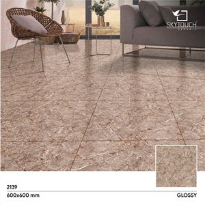 Azulejos de porcelana de Color marrón de calidad superior de la India 60x120cm 60*120 600x1200 600*1200 600*600 60*60 antideslizante resistente al calor - Product Image 2