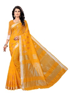 Vêtements de fête les plus choisis Saree en soie Lichi avec chemisier Pièce pour femmes indiennes Pas cher Prix bas Fabrication en gros Surat ApparelGarment - Product Image 5