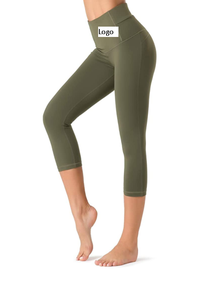 Men's Yoga Pants Power Stretch Workout Leggings With High Waist <b>Tummy</b> <b>Control</b> for Yoga Running Fitness Dancing Exercise - Product Image 6