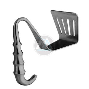 Sauerbruch Manual Retractors Flat <b>Blade</b> with Slightly Curved End 9-1/2in Steel Material Basis of <b>Surgical</b> Instruments - Product Image 6