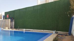 รั้วหญ้าสีเขียวคุณภาพสูง ทนทานต่อรังสียูวี ดีไซน์ทันสมัย ปกปิดความเป็นส่วนตัวได้ง่าย เหมาะสำหรับวิลล่า ผลิตในตุรกี ลดราคาพิเศษ Jidar - Product Image 2