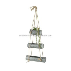 Pots de fleurs et jardinières, cordes de jardin, décoration d'intérieur pour la maison, Pots de fleurs suspendus, 3 niveaux - Product Image 1