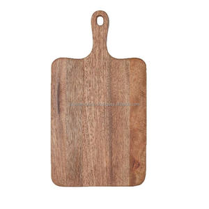 Tabla de cortar de madera hecha a mano para cocina Tabla de cortar de madera de mango Tabla de cortar elegante Uso de material ecológico - Product Image 3