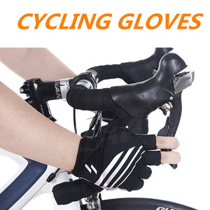Gants de course demi-doigts sur mesure Gants de cyclisme respirants confortables avec un excellent ajustement - Product Image 6