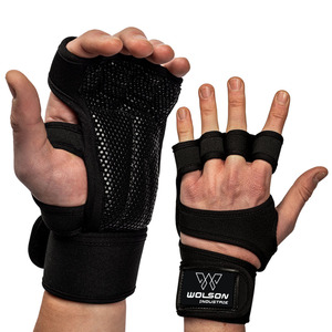 Guantes de Levantamiento de Pesas de Alta Calidad al por Mayor, Multicolores, con Logotipo Personalizado, sin Dedos, para Entrenamiento, Gimnasio, Fitness, Unisex - Product Image 4