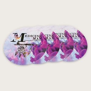 Custom Circle Decorating Stickers Waterproof <b>String</b> Adhesive Round Shape Vinyl UV Coated Stickers - Product Image 3