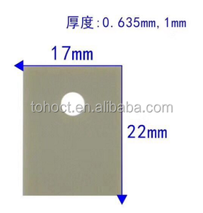 Gran tamaño 400x200mm Ultra-delgada Alumna cerámica de nitruro de ¿placa - Product Image 4