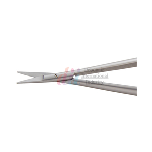 Tijeras Microquirúrgicas Castroviejo con Mango Redondo Sin Carburo de Tungsteno / Rectas/Curvas Longitud 18 cm / 7 Pulgadas / Acero Inoxidable - Product Image 2