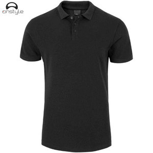 100% algodón del fabricante para hombre, camiseta Polo con logotipo personalizado bordado de talla grande, Camiseta de punto, estilo informal, característica transpirable - Product Image 3