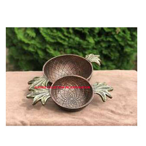 Cuencos de frutas de piña de diseño moderno de lujo, Metal hecho a medida para fiesta, alta calidad y superventas - Product Image 1