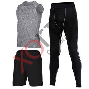 Trajes Deportivos Unisex Ecológicos y Transpirables para Fitness, Yoga, Entrenamiento, Running, Jogging, Ropa Deportiva, Conjuntos Deportivos de Spandex/Poliéster - Product Image 4