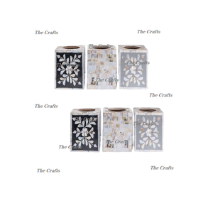 Ensemble de trois brûleurs à encens Mubkhar Oud de couleurs différentes en bois et en bois de santal, brûleur à encens Mabkhara à vendre - Product Image 1