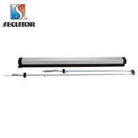 Barre avec pancarte verticale en aluminium, qualité ANSI 1, 3 pièces