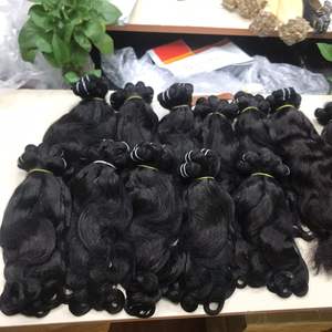 Mechones ondulados de agua, doble máquina, extensión de cabello humano Remy virgen, alta calidad, precio al por mayor - Product Image 5