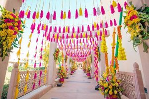 Handmade Multicolor Thread Tassel for Wedding <b>Decoration</b> <b>Mehndi</b> Decor Handmade Tassel Silk Thread100% RAYON Customized IN;27243 - Product Image 5
