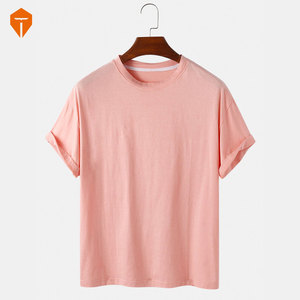 Mens Cartoon Dog Embroidered Casual Loose Light Round Neck T-Shirts - Product Image 3