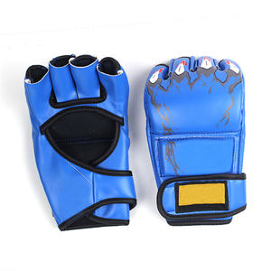 Guantes de Boxeo de Piel de la Más Alta Calidad, Envoltura Rápida, Entrenamiento, Combate en Jaula - Product Image 1