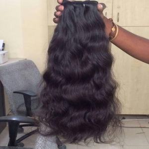 ผมต่อแบบธรรมชาติ ลอนคลื่น ทำจากผมแท้ Remy  แบบ Double Weft ผลิตด้วยเครื่องจักร เนื้อนุ่ม ยาวพิเศษ สำหรับจัดแต่งทรงผมและใช้ในร้านเสริมสวย - Product Image 4