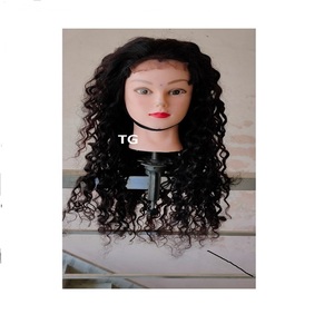 Extensión de cabello humano Natural brasileño mongol virgen, 4x4, cierre de encaje transparente con paquete profundo Suelto - Product Image 1