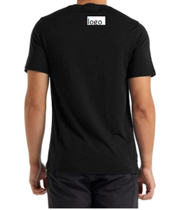 Hot Selling <b>Men</b> <b>Short</b> <b>Sleeve</b> <b>White</b> Cotton Custom Printing Logo <b>Men</b> T <b>Shirt</b> Casual Quantity Trend From Bangladesh - Product Image 2