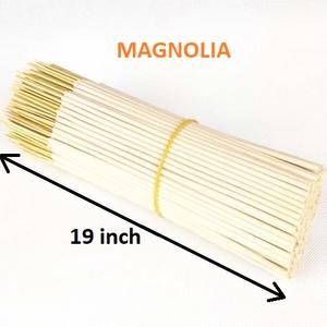 Varillas de incienso de Magnolia Natural, varitas de incienso de 19 pulgadas, suministro al por mayor a precio líder (blanco) - Product Image 1