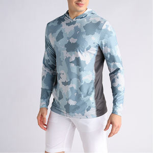 Chemise de tournoi de pêche à séchage rapide anti-UV personnalisée pour hommes matériau respirant évacuant l'humidité UPF 50 Australie taille grande taille - Product Image 1