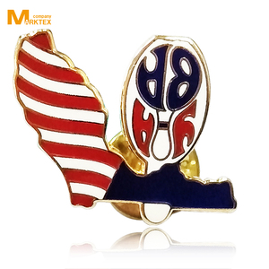 Custom Metal Pin Badge Souvenir From Guangdong MTX Brand - Product Image 2