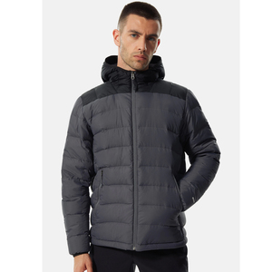 Chaqueta Bomber Impermeable con Capucha para Hombre, Abrigo Acolchado Grueso de Algodón para Invierno, Estilo Casual - Product Image 3
