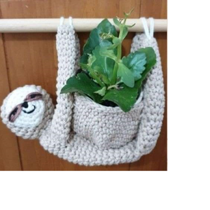 Kit de couture au crochet sur mesure Tentures de Noël et cintres pour plantes en forme d'animaux - Product Image 1