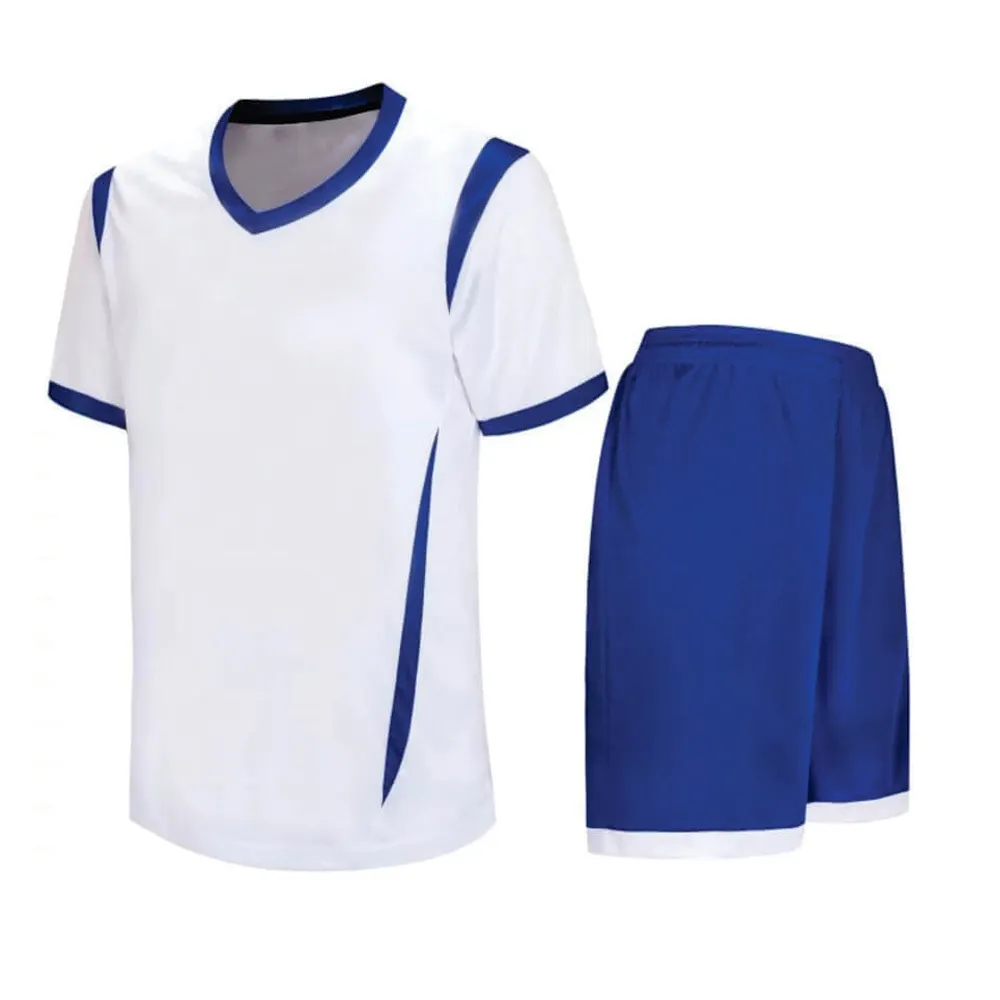 Nuovo stile alla moda migliori uniformi da calcio Set completo per la migliore maglia di materiale del giocatore di squadra e corto in colori personalizzati